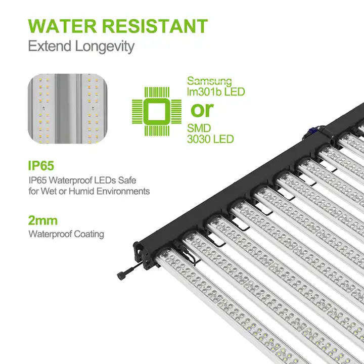 16 แถบ 1000W ขายส่งเต็มสเปกตรัม LED เติบโตไฟสำหรับอุตสาหกรรมเติบโต - LX-GLM120-16 